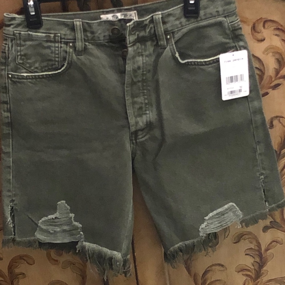 Free People Twenty-Seven Jeans Shorts